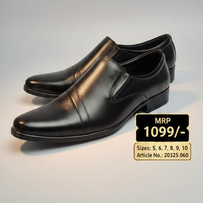Formal Leather Slip-On